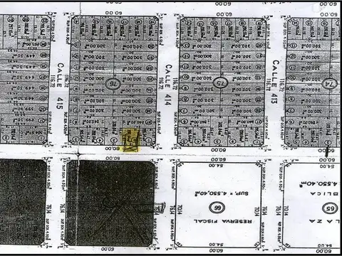 Terreno en Venta 12  mts Fondo