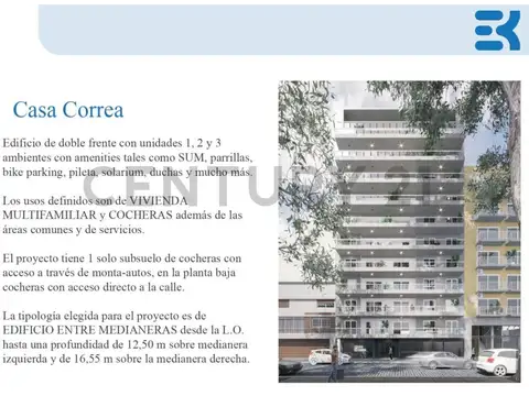 Departamento 3 ambientes con 2 baños