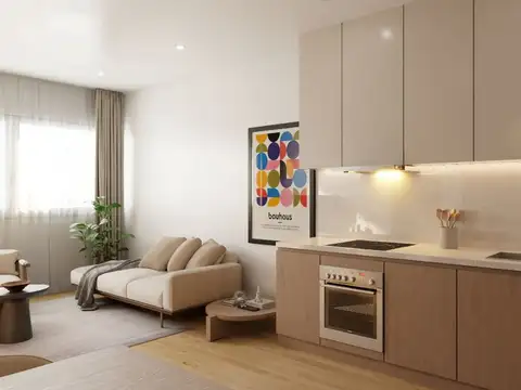 Departamento 3 ambientes con 2 baños