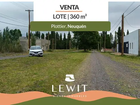 VENTA LOTE 360M2 MUTUAL POLICIAL PLOTTIER