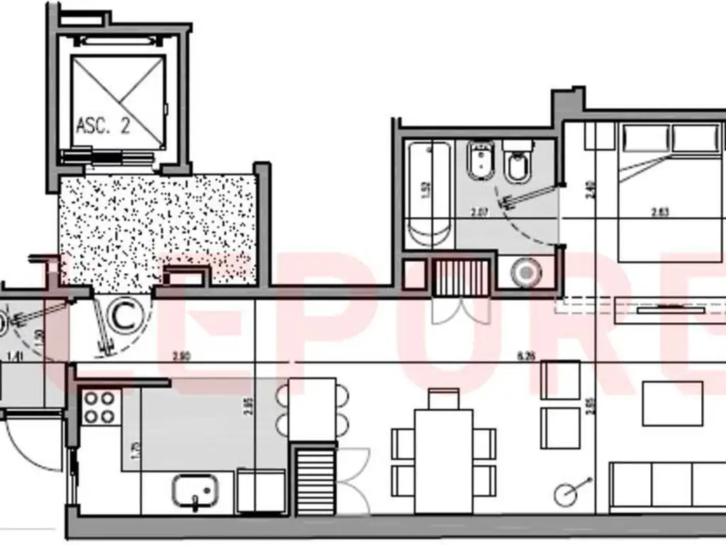 YERBAL 1040 | 1, 2 y 3 ambientes con amenities - Foto 12