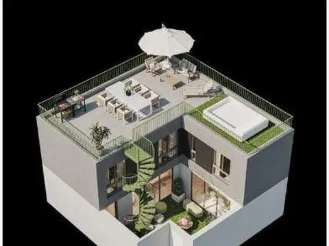 Depto Tipo Casa en Venta en Centro, USD 270.000