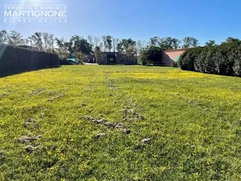 Lote en Venta Los Palenques Barrio Cerrado Manzanares Pilar 