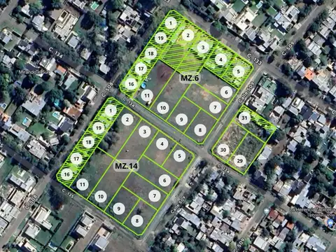 Lote en Venta - Hernández (135 entre 508 y 509)