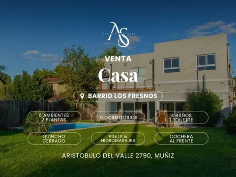 Casa en Barrio cerrado Los Fresnos Bella Vista