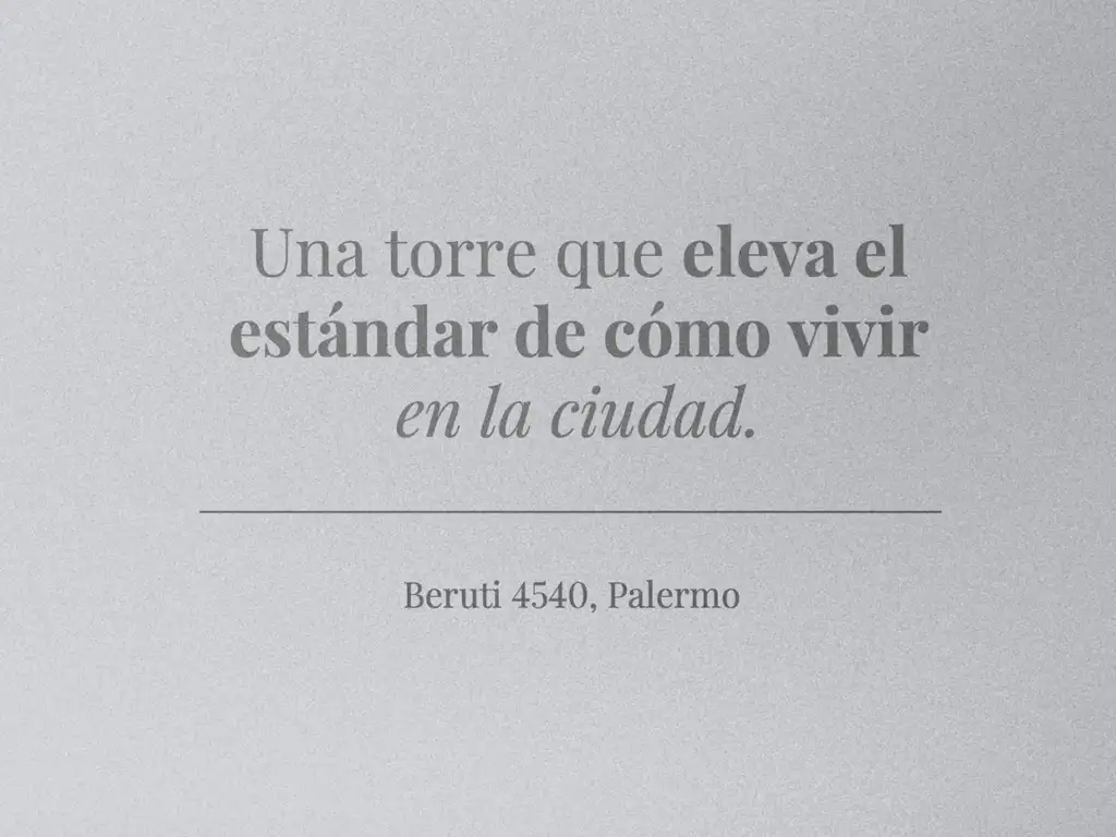 BERUTI 4500 - Entrega Diciembre 2028