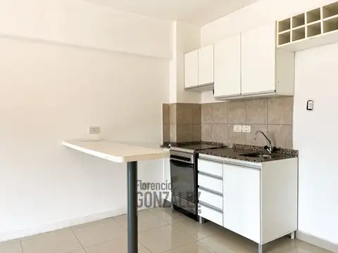 Departamento Monoambiente con 1 baño