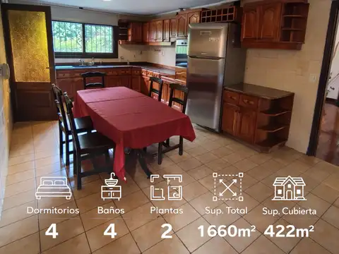 Casa en Venta con 4 cocheras