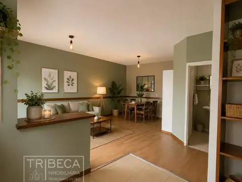 Depto Tipo Casa 3 ambientes con 1 baño