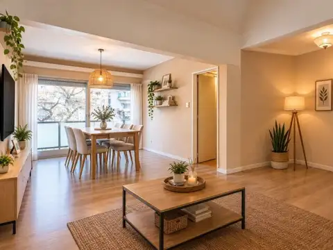 VENTA - DEPARTAMENTO - PISO 4 AMBIENTES - DOBLE BALCON - BAJAS EXPENSAS - BARRACAS
