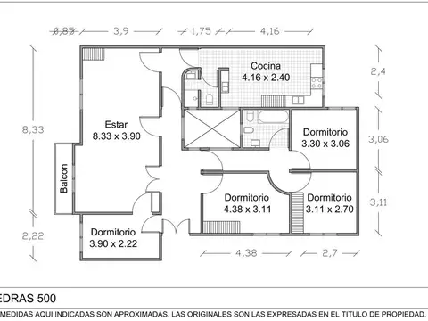 Departamento en Venta de 4 dormitorios