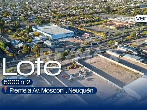 LOTE 5000 m2  FRENTE DE RUTA MOSCONI , NEUQUEN