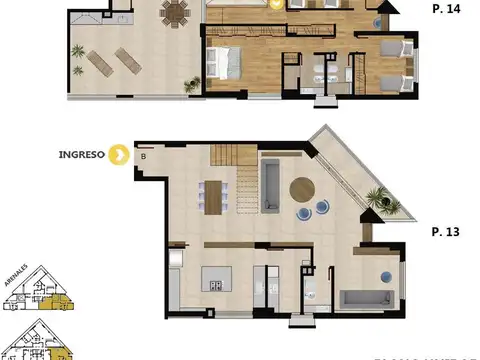 Departamento - Puerto Norte