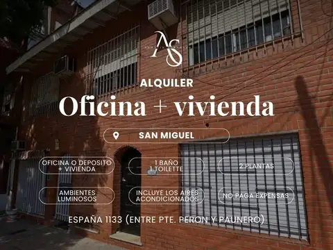 Local, oficinas + vivienda