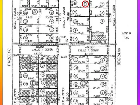 Lote 289 m2. - Zona Bardas Soleadas - Oeste de Plottier - Provincia de Neuquén