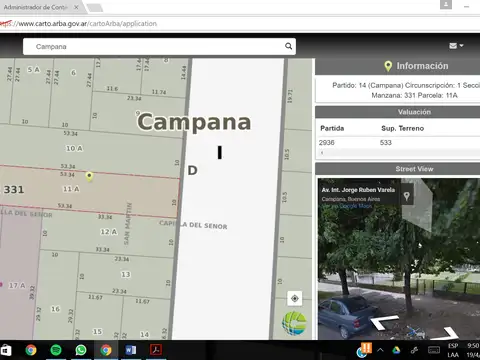 Av. Varela esquina Balbín