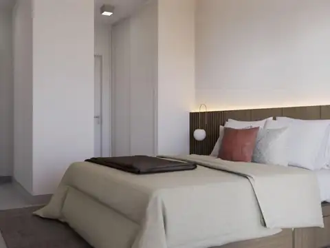 Departamento 2 ambientes con 1 baño