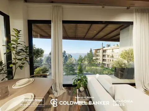 Departamento 2 ambientes con 1 baño