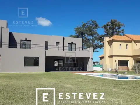 Casa en alquiler anual, 3 dormitorios, pileta. Barrio Cerrado Escobar, GBA Norte