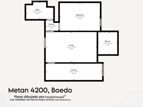 A Pasos del Metrobus - Metan al 4200