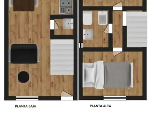 Depto Tipo Casa en Venta 36 años