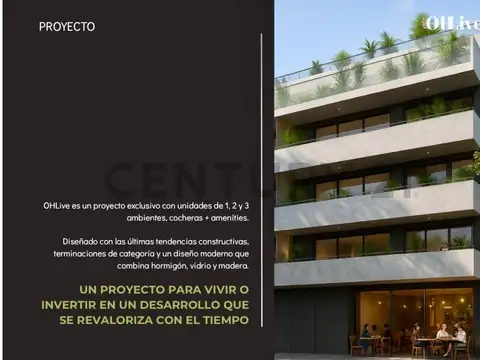 2 Ambientes en Pozo - Lomas de Núñez - Balcón y Amenities - Entrega Agosto 2028