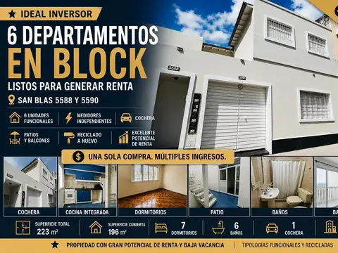 propiedad en block venta