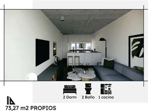 Departamento barrio centro en pozo "torre jardin"