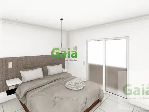 Departamento 2 ambientes con 1 baño