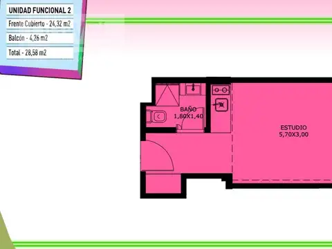 Departamento en Venta al Norte