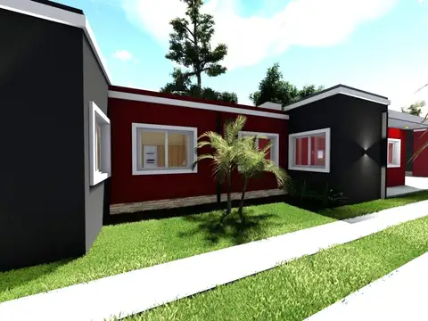  Departamentos de tres ambientes en P.B con amplio patio!!!