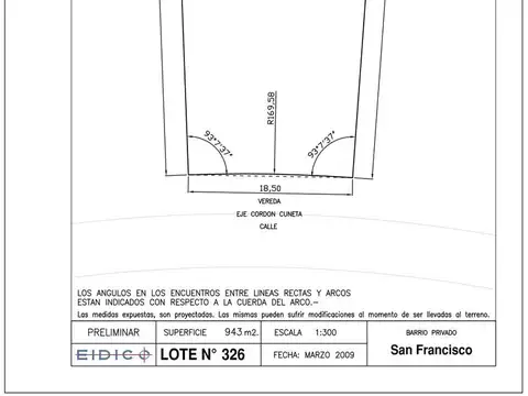 Terreno en Venta en San Francisco, USD 245.000