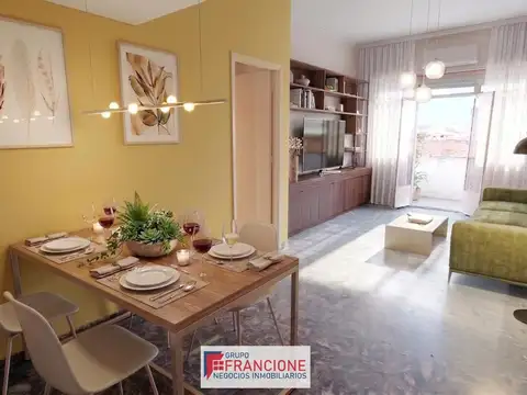 Amplio Depar 3 Amb c/Baño servicio. Villa Crespo. Excelente
