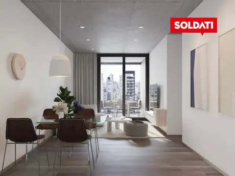 2 Ambientes cuarto en suite a Estrenar con Balcón y Amenities | Caballito Norte