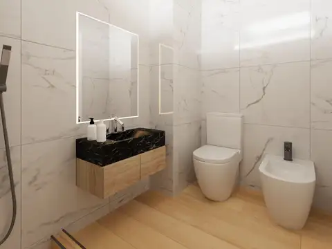 Departamento Monoambiente en pozo con balcón - Almagro - Financiación 100%