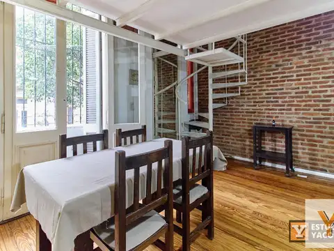 Depto Tipo Casa 2 ambientes con 1 baño