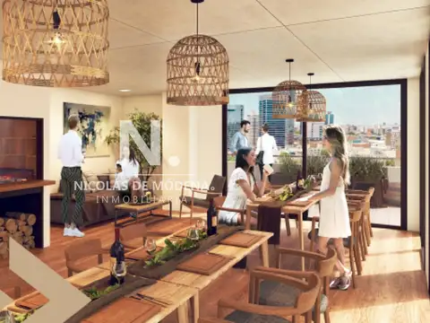 Departamento 3 ambientes con 1 baño