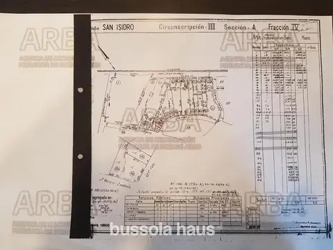 Terreno en Venta en Acassuso El Cano  /  Rio, USD 790.000