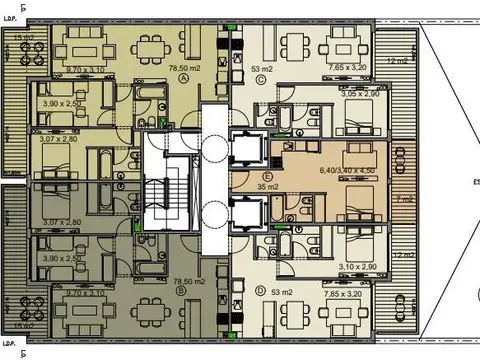 Departamento en Venta de 2 ambientes