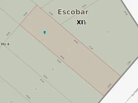 Terreno en Venta en Belen De Escobar, USD 169.000