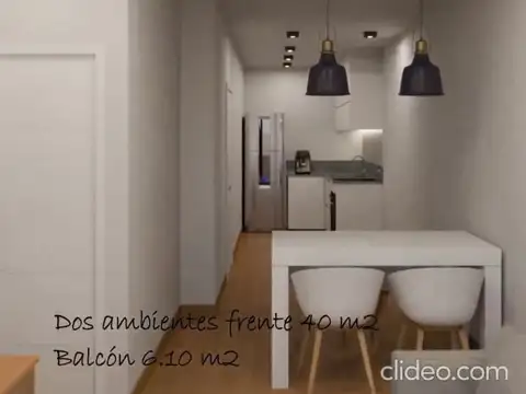 Departamento en Venta de 2 ambientes