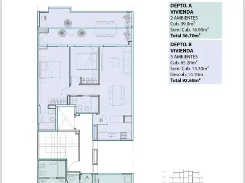 Departamento en Venta en Centro, USD 138.000