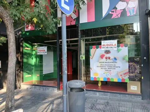 ALQUILER LOCAL  EN LAS CAÑITAS chenaut 1980 caba