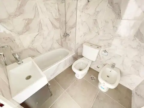 Departamento 2 ambientes con 1 baño
