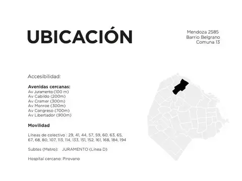 Departamento en Venta de 2 dormitorios