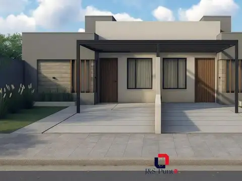 Casa 3 ambientes con 2 baños