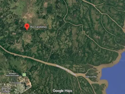 Fracción De 13 Hectáreas Sobre El Río Carabelas