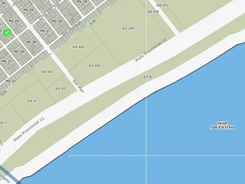 de las almejas entre sta maría y cruz del sur