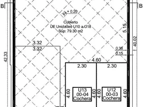 VENTA. Cochera ubicada en PLANTA BAJA. Cubierta, portón automático.