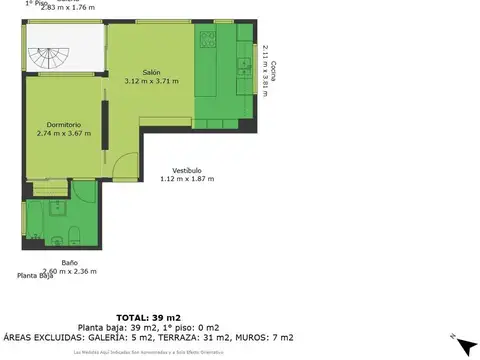Alvarez Thomas 3100, Piso 8